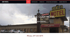 Desktop Screenshot of codymotel.com